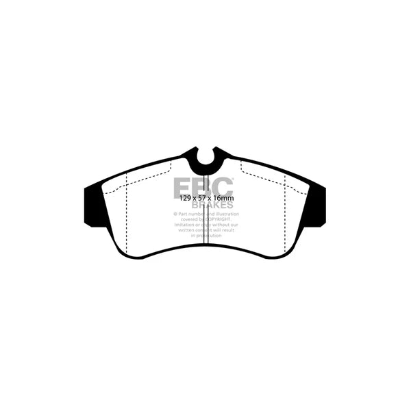 EBC Brake Kit | DP2833+D507 | Nissan Primera 1990-2002 - FD Racing