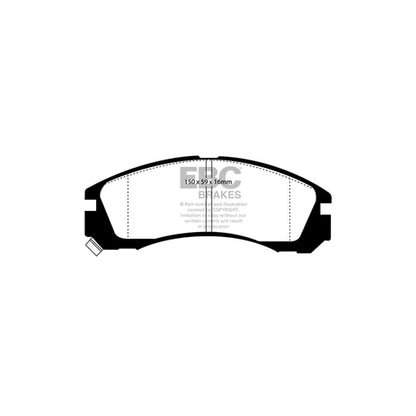 EBC Brake Kit | DP2954+D1092 | Mitsubishi Shogun Sport 2000-2008 - FD Racing