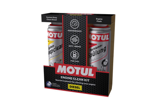 Motul Engine Clean Kit Diesel 600ml – Fuel System Cleaner