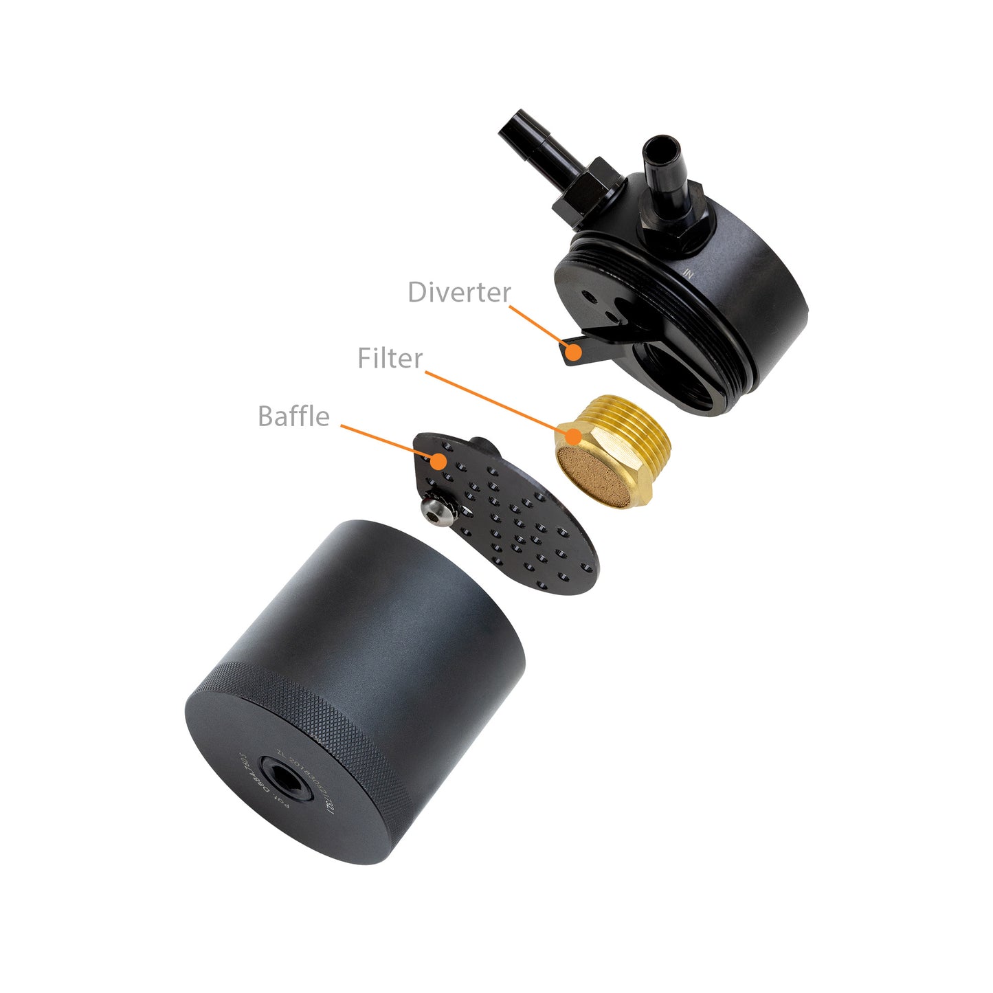 Ford Mustang GT Baffled Oil Catch Can