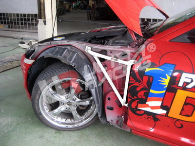 Ultra Racing Mazda RX8 Fender Bars Pair | A-Pillar Reinforcement
