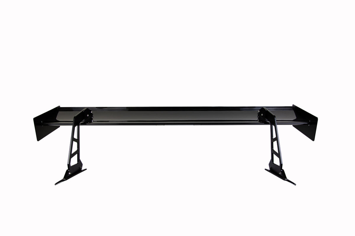 APR GT-250 Swan Neck Carbon Fibre Wing for Honda Civic Type R FK8 2017-2021 - image 2