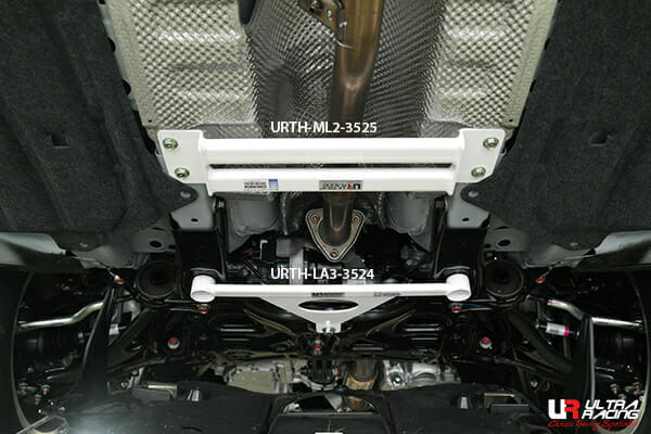 Ultra Racing Honda Civic 15-19 FK/FC 1.5T/1.8 UltraR 2P Mid Lower Bar URTH-ML2-3525