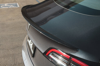 APR Carbon Fibre Rear Deck Spoiler for Tesla Model 3 2017-2023 - image 5