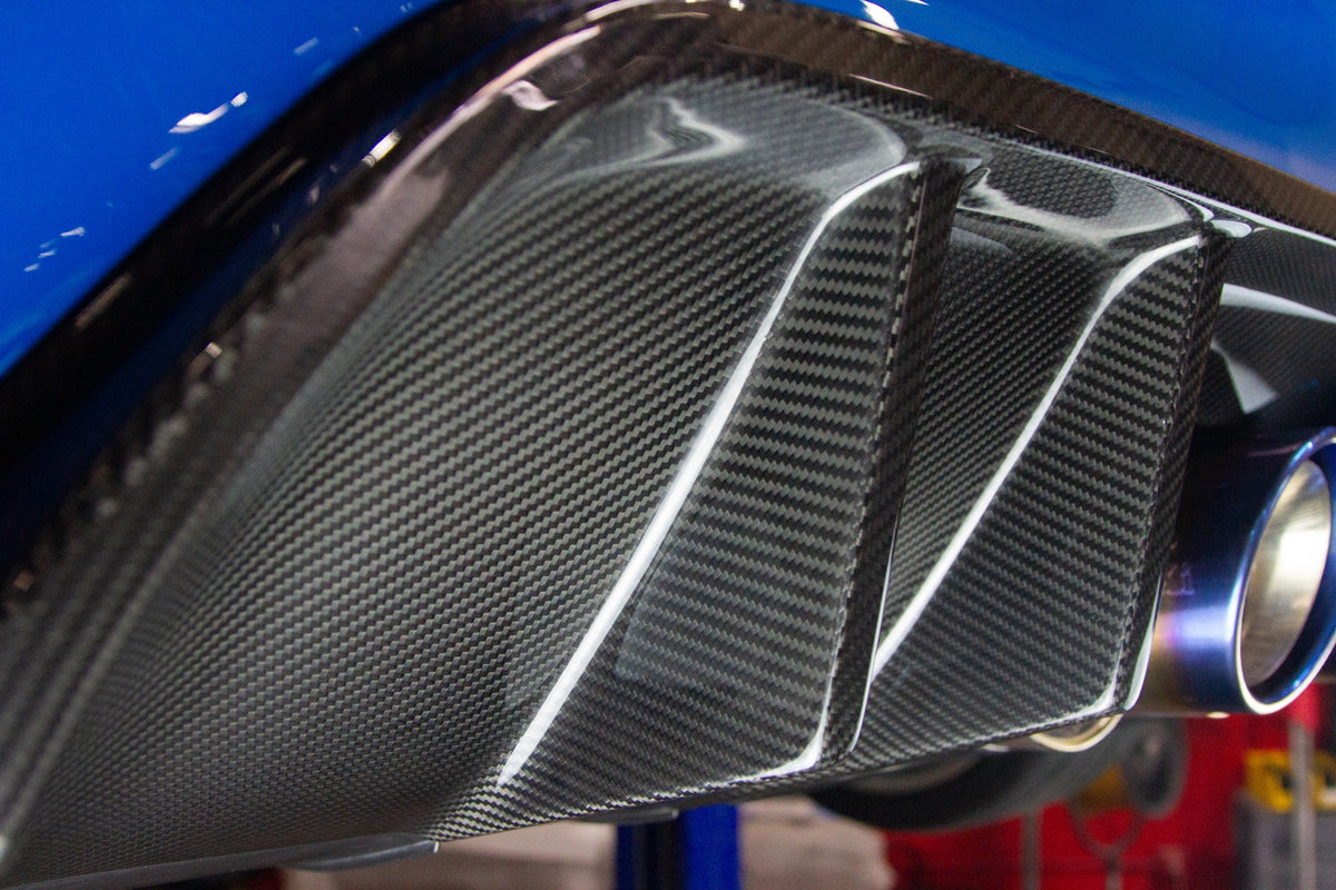 APR Carbon Fibre Rear Diffuser for Honda Civic Type R FL5 2023+ - image 5