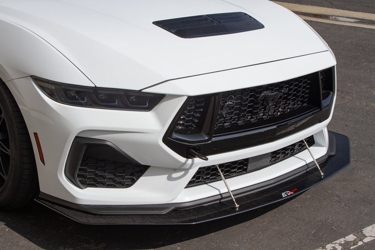 APR Carbon Fibre Front Wind Splitter for Ford Mustang GT S650 Performance Pack 2024+ - image 2