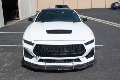 APR Carbon Fibre Front Wind Splitter for Ford Mustang GT S650 Performance Pack 2024+ - image 4