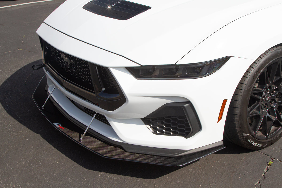 APR Carbon Fibre Front Wind Splitter for Ford Mustang GT S650 Performance Pack 2024+ - image 3