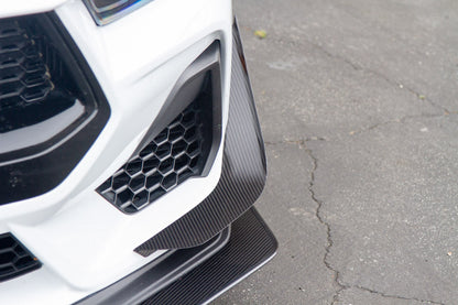 APR Carbon Fibre Front Bumper Canards for Ford Mustang GT S650 2024+ - image 3
