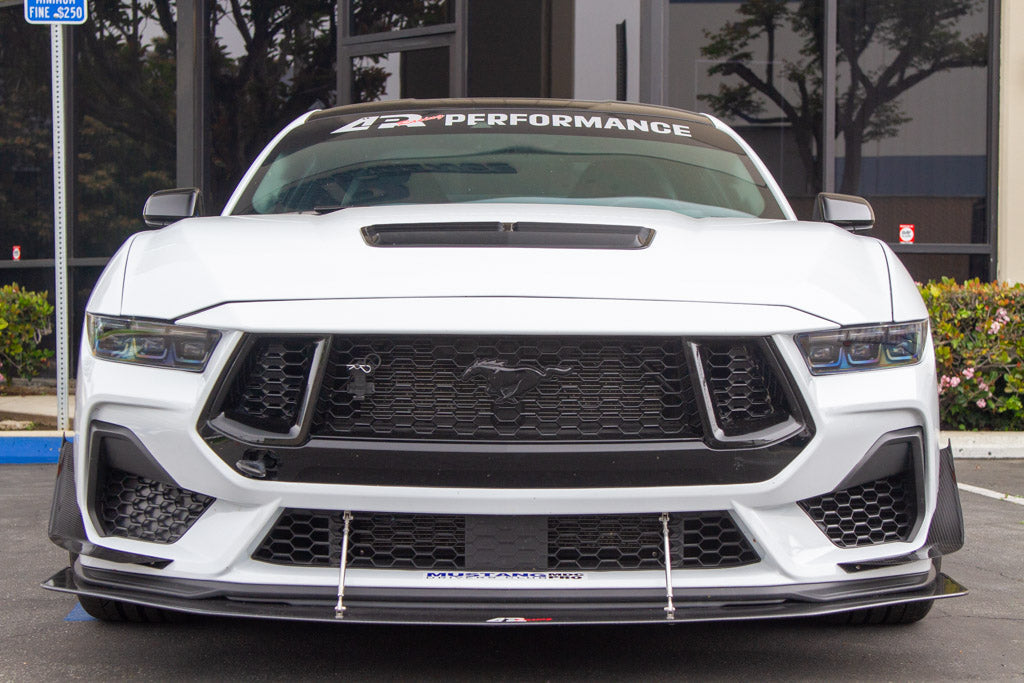 APR Carbon Fibre Front Bumper Canards for Ford Mustang GT S650 2024+ - image 2