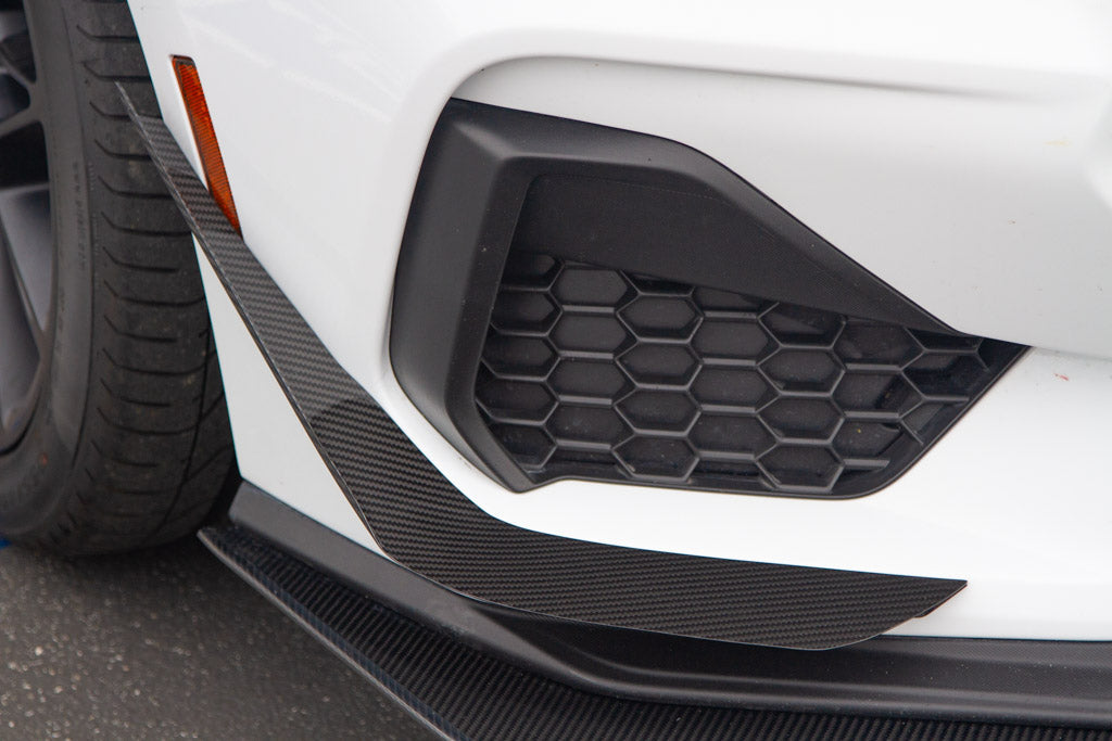 APR Carbon Fibre Front Bumper Canards for Ford Mustang GT S650 2024+ - image 5