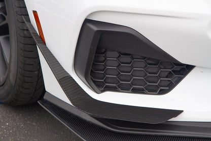 APR Carbon Fibre Front Bumper Canards for Ford Mustang GT S650 2024+ - image 5