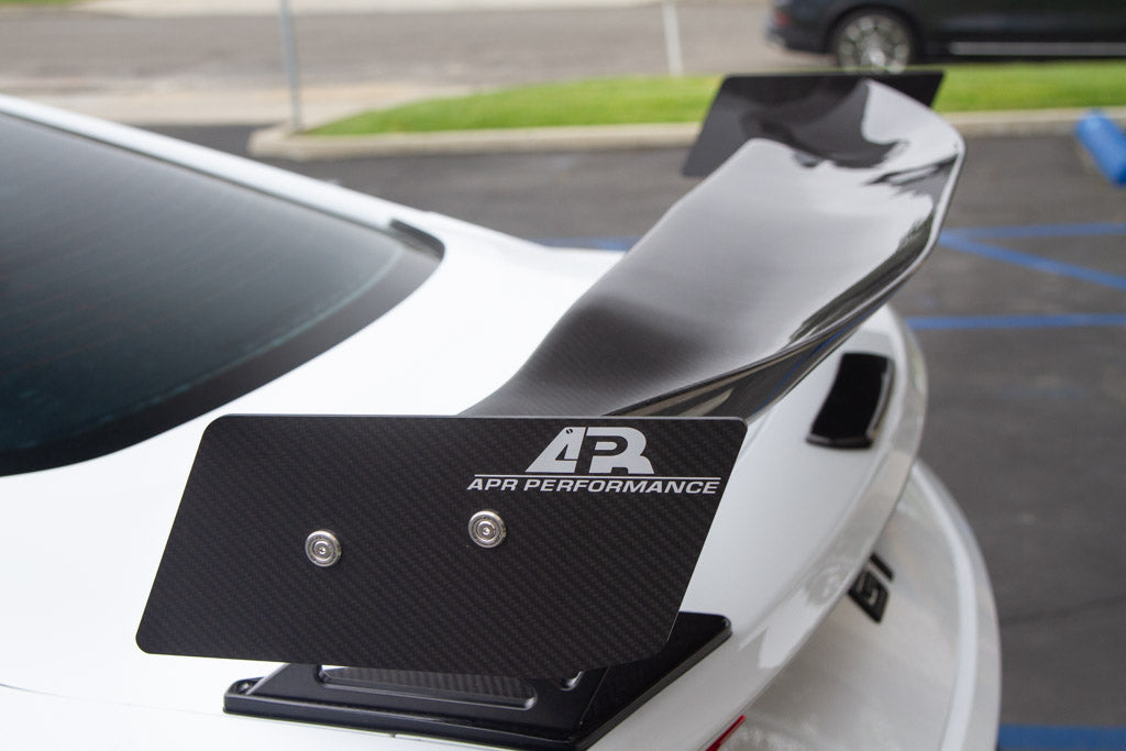 APR GTC-200 Adjustable Carbon Fibre Wing for Ford Mustang S650 Coupe 2024+ - image 4