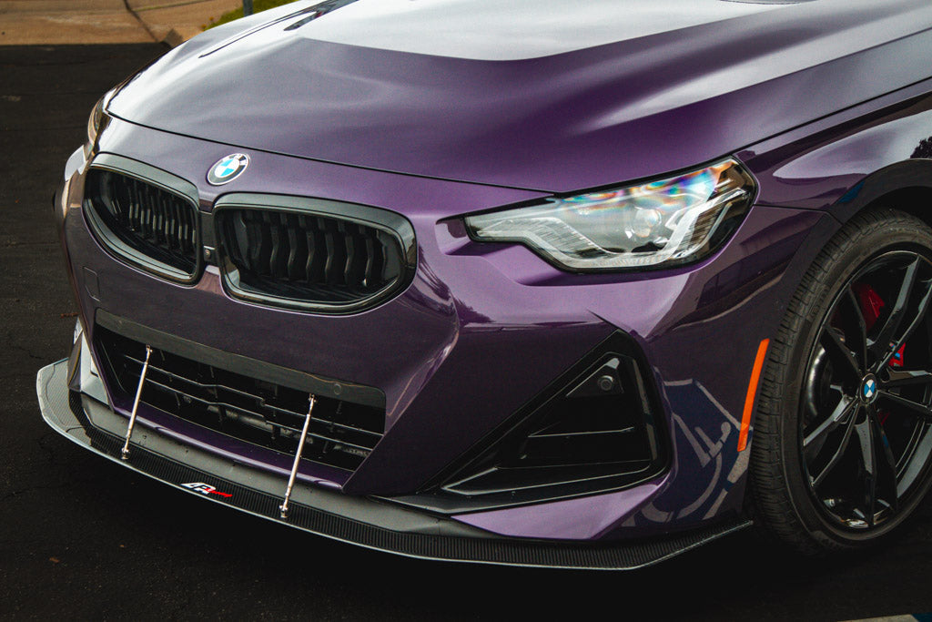 APR Carbon Fibre Front Wind Splitter for BMW M240i G42 2022+