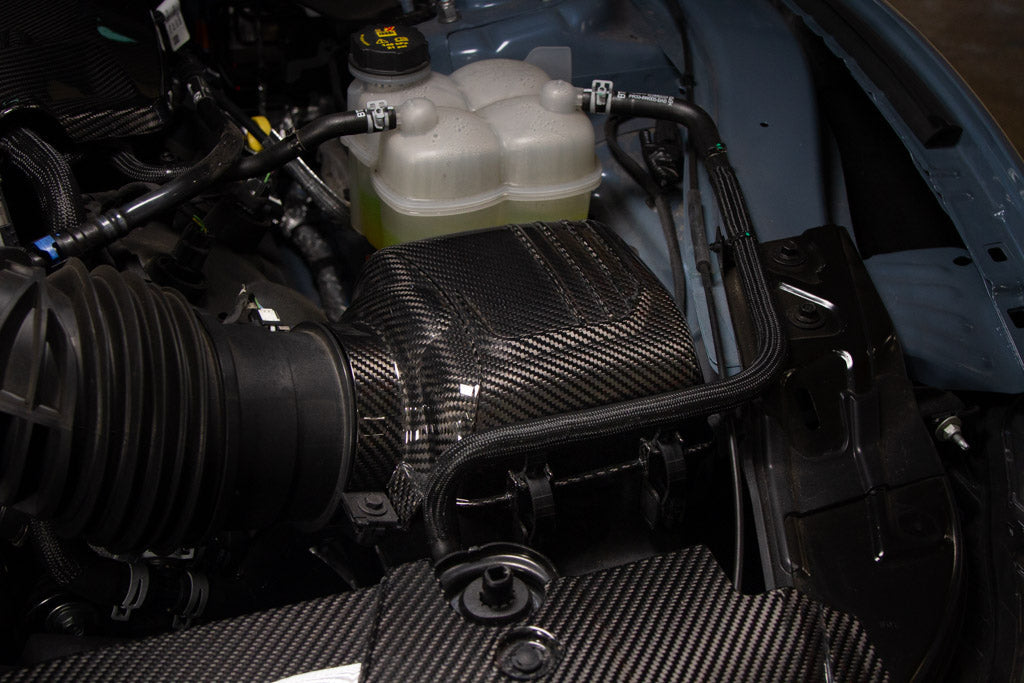 APR Carbon Fibre Intake Box Top Cover for Ford Mustang S650 2024+ - image 2