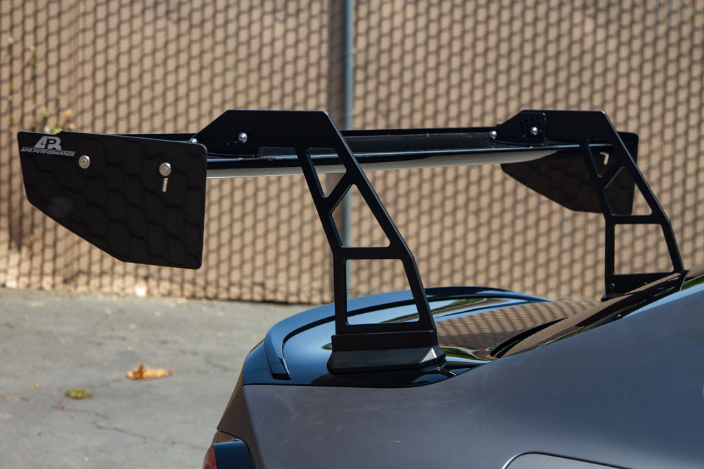 APR GT-250 Swan Neck Carbon Fibre Wing for BMW M2 G87 & M240i G42 2022+ - image 6