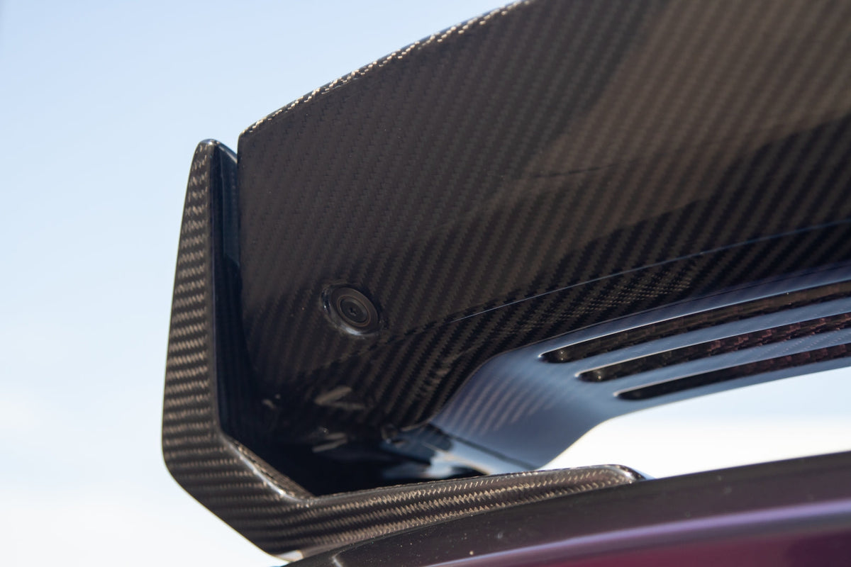 APR Carbon Fibre Rear Spoiler with Gurney Flap for Ford Mustang Dark Horse S650 2024+ - image 10