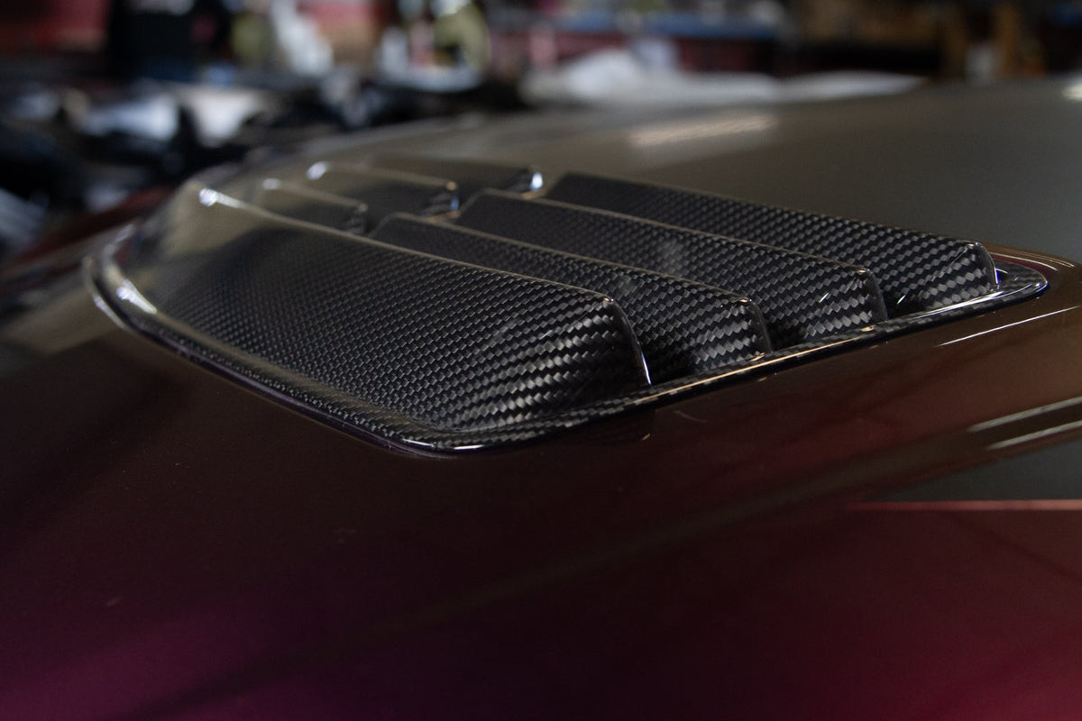 APR Carbon Fibre Bonnet Vent for Ford Mustang S650 2024+ - image 5