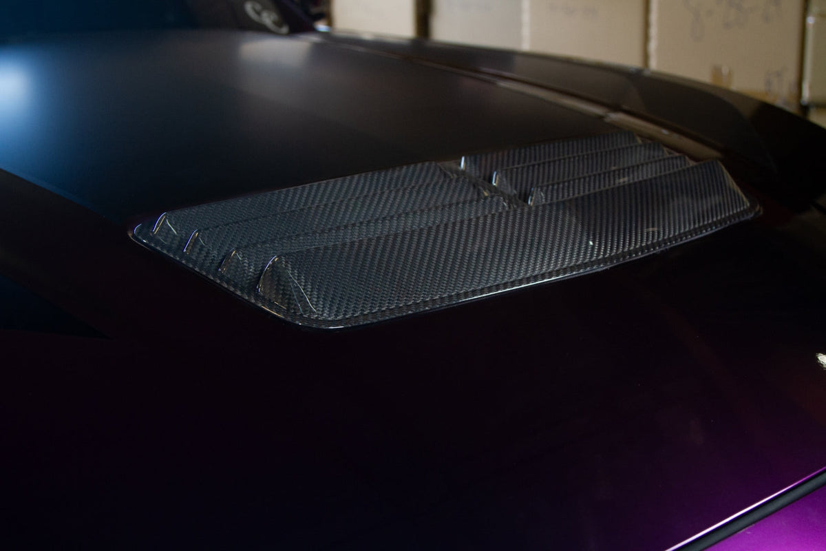 APR Carbon Fibre Bonnet Vent for Ford Mustang S650 2024+ - image 6