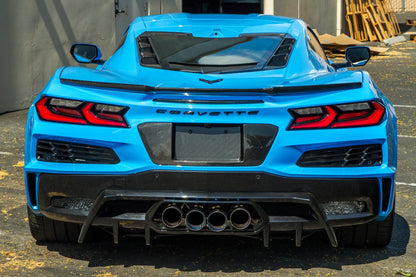 APR Carbon Fibre Number Plate Backing for Chevrolet Corvette C8 Z06 2023+ - image 5