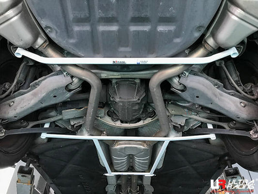 Ultra Racing 4-Point Rear Lower Bar for Mercedes W221 S350