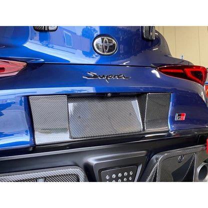 APR Carbon Fibre Number Plate Backing for Toyota GR Supra A90 2020-2023 - image 7