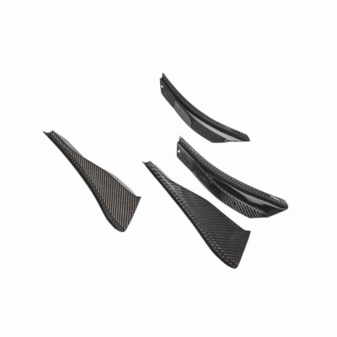 APR Carbon Fibre Front Bumper Canards for BMW M2 G87 2023+