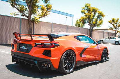 APR Carbon Fibre Number Plate Backing for Chevrolet Corvette C8 2020+ - image 4