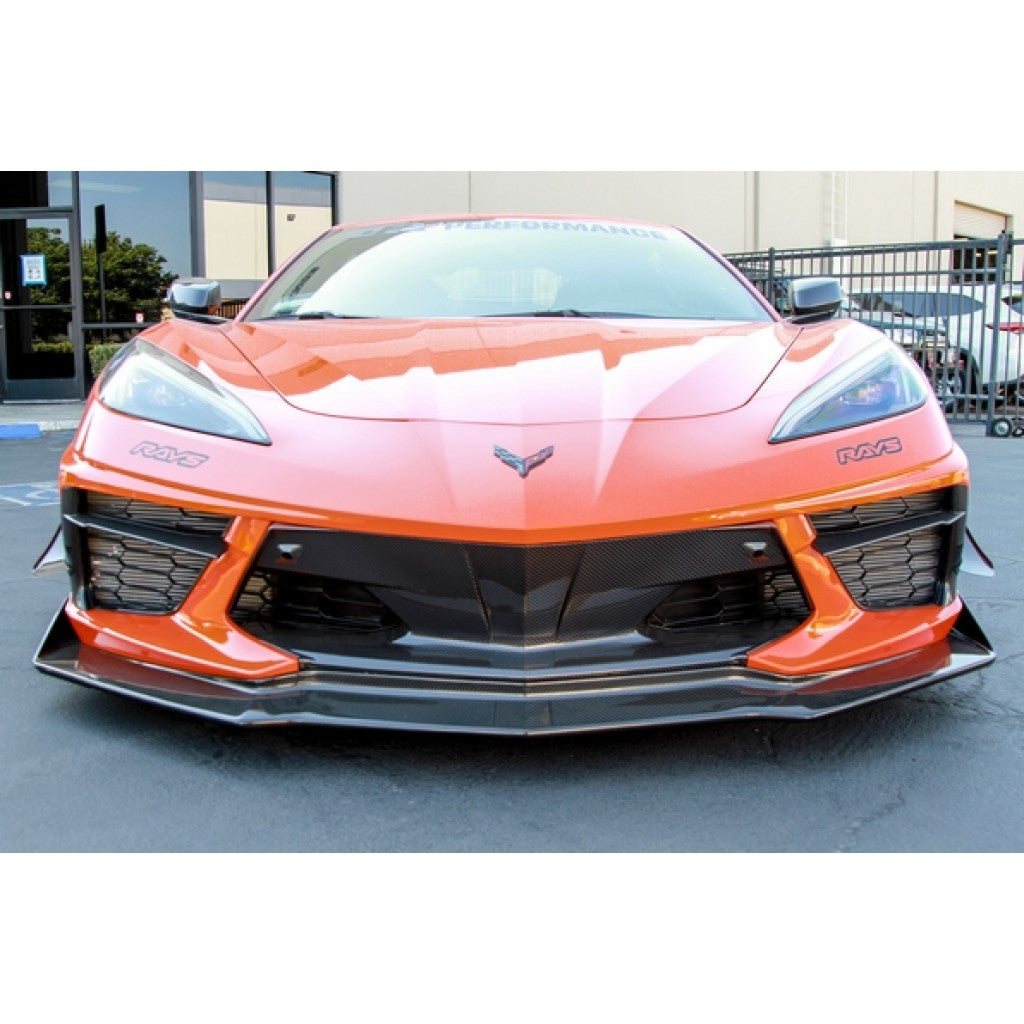 APR Carbon Fibre Front Air Dam for Chevrolet Corvette C8 2020+ - image 2