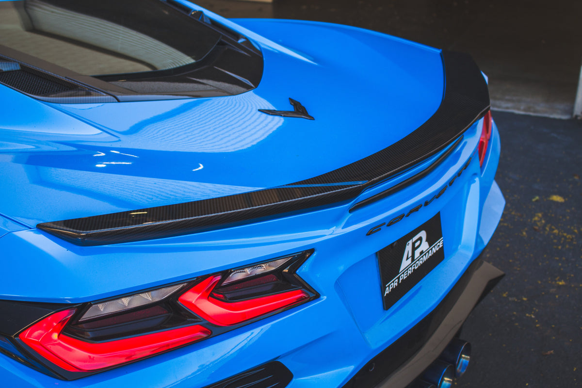 APR Carbon Fibre Rear Spoiler Delete for Chevrolet Corvette C8 Z06 2023+ - image 3