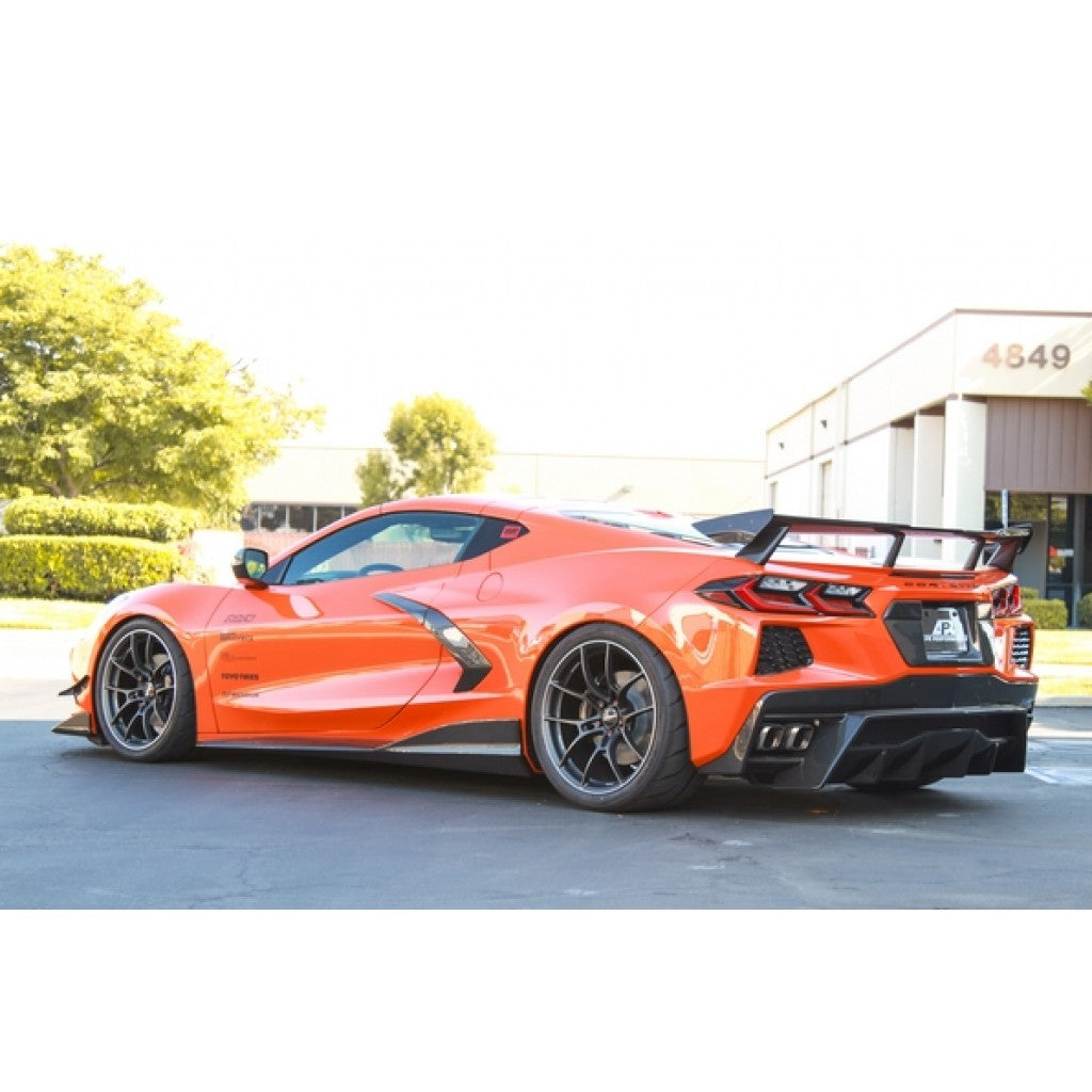 APR Carbon Fibre High Wing for Chevrolet Corvette C8 2020+ - image 6