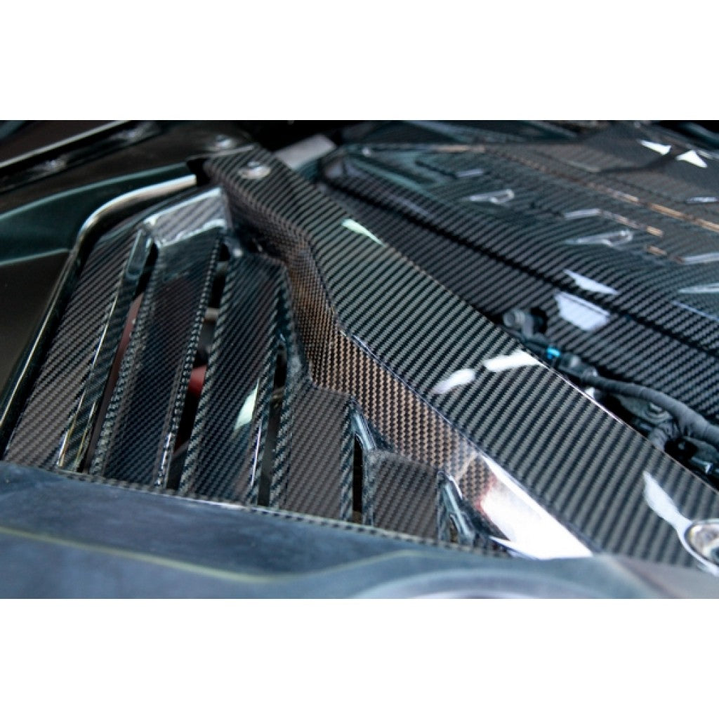 APR Carbon Fibre Engine Plenum Cover & Appearance Panels for Chevrolet Corvette C8 2020-2023 - image 4