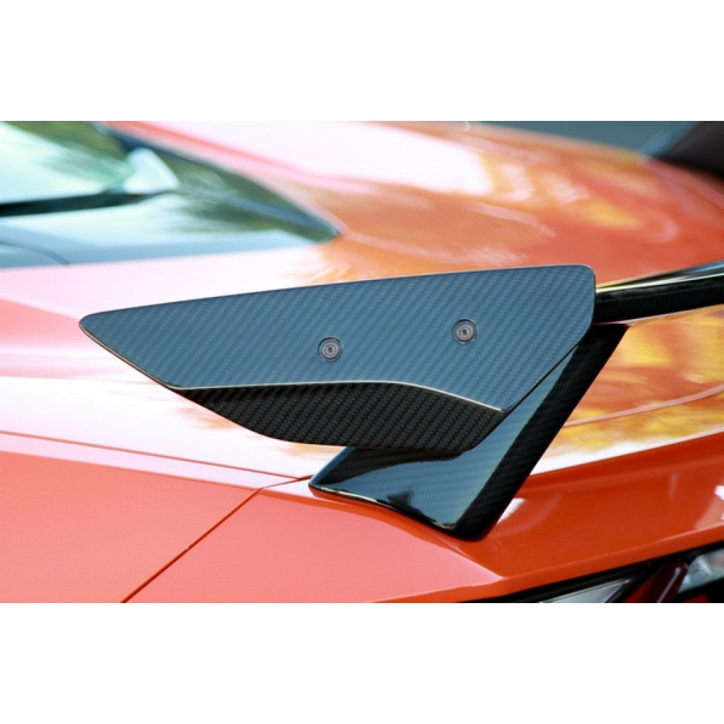 APR Carbon Fibre High Wing for Chevrolet Corvette C8 2020+ - image 5