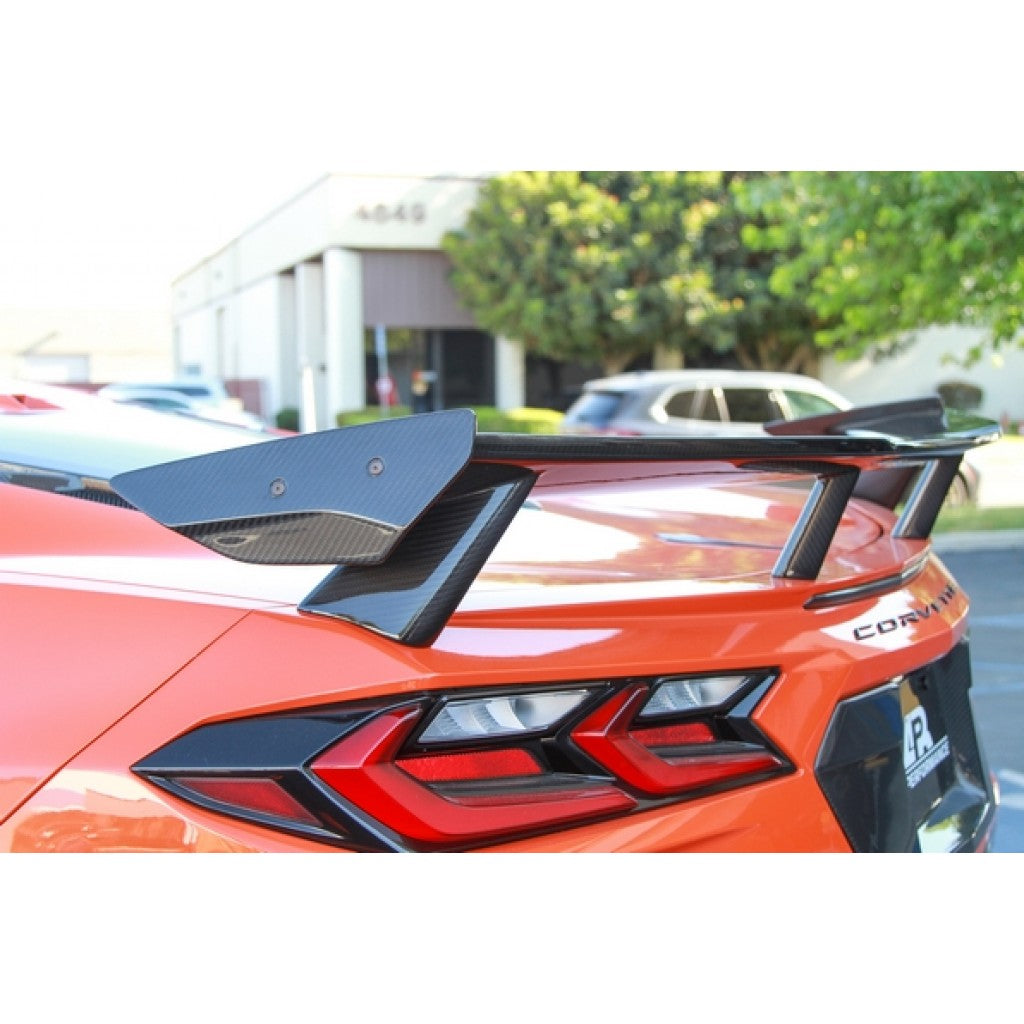 APR Carbon Fibre High Wing for Chevrolet Corvette C8 2020+ - image 3