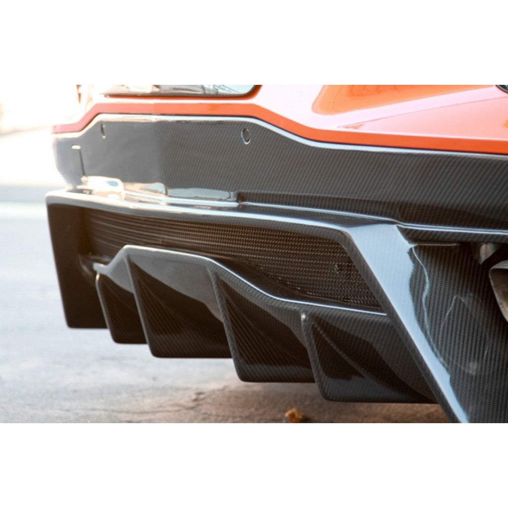 APR Carbon Fibre Rear Diffuser for Chevrolet Corvette C8 2020+ - image 4