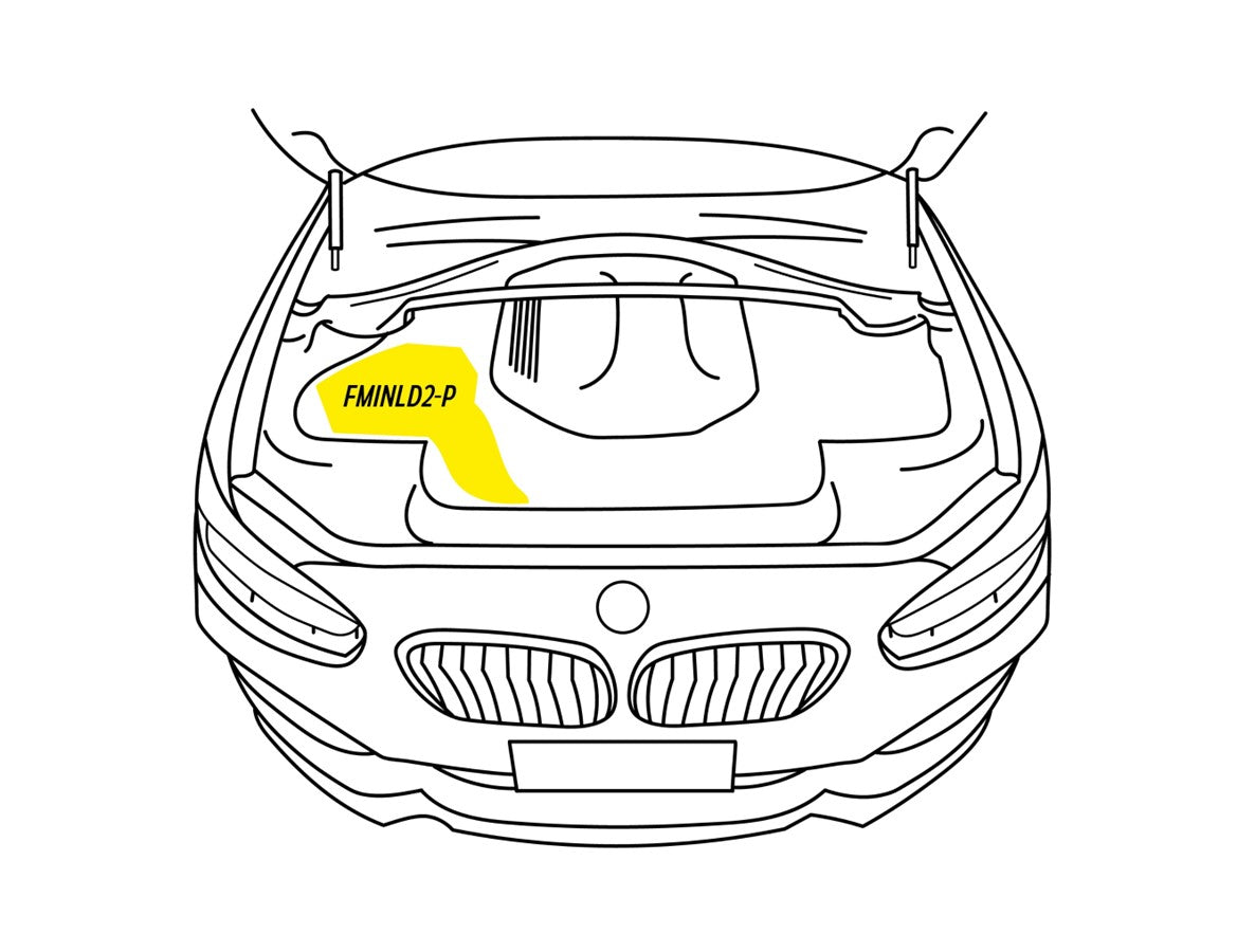 Carbon Fibre Inlet Duct for BMW F chassis (1 Series, 2 Series, 3 Series, 4 Series, 5 Series)