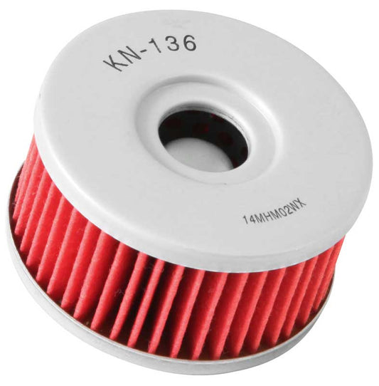 K&N Oil Filter KN-136 – Reusable High-Flow Design