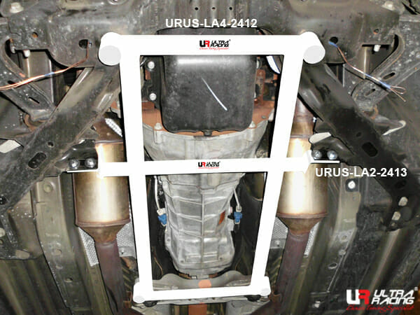 Ultra Racing 4-Point Front Lower Brace Ford Mustang GT500 5.4