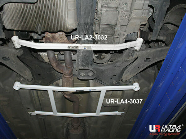 Ultra Racing 4-Point Front Lower Brace for Daewoo Tosca LPI