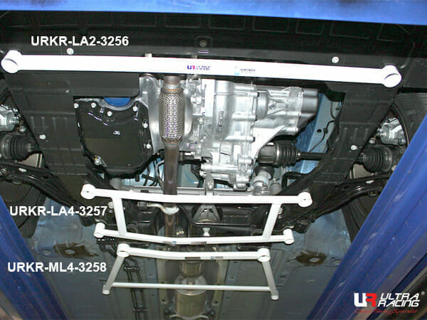 Ultra Racing Chevrolet Spark M400 (2019–2022) 4-Point Front Brace