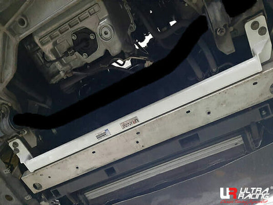 Ultra Racing 2-Point Front Lower Tiebar for Infiniti Q50 S V37