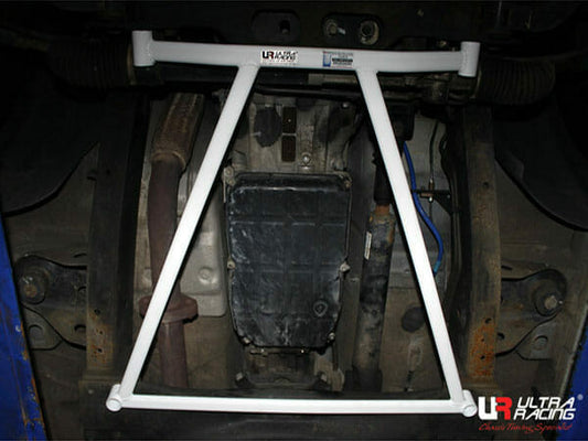 Ultra Racing 4-Point Front Lower Brace for Ssangyong Kyron 4WD