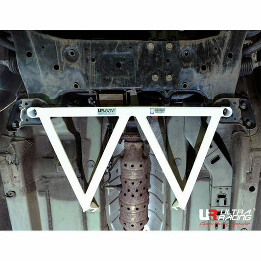 Ultra Racing 4-Point Front Lower Brace for Hyundai Sonata I45 & Kia Ca
