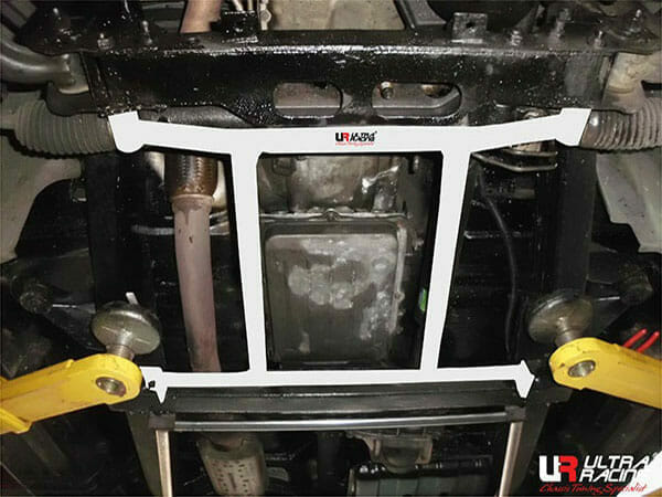 Ultra Racing 4-Point Front Lower Brace for Ssangyong Rexton I Y200
