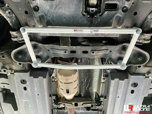 Ultra Racing 4-Point Front Lower Brace for Mazda CX-7 2.3 4WD 06-12