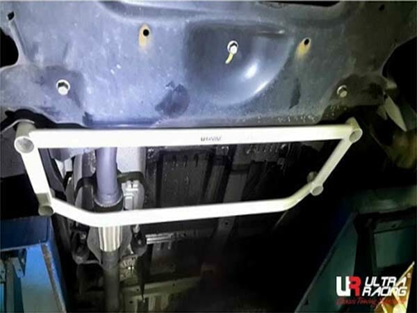 Ultra Racing 4-Point Front Lower Brace for Luxgen Multi-Platform