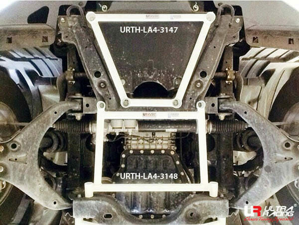 Ultra Racing 4-Point Front Lower Brace 3148 for Isuzu MU-X