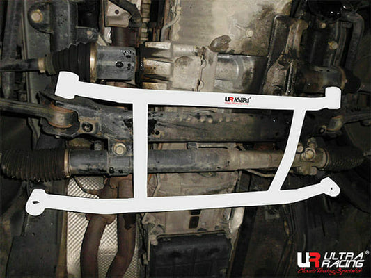 Ultra Racing 4-Point Front Lower Brace for Ssangyong Chairman W