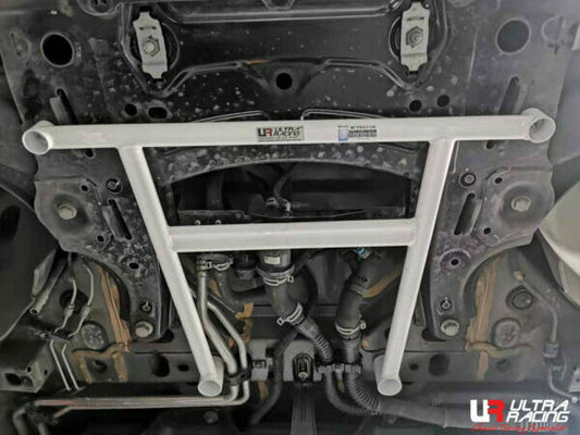Ultra Racing 4-Point Front Lower Brace for Smart Fortwo W453