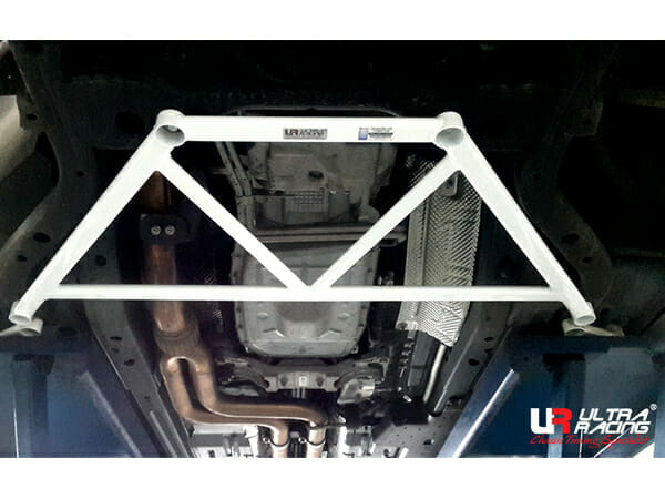 Ultra Racing 4-Point Front Lower Brace for Ford Mustang 2.3 EcoBoost